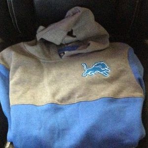 NWT N F L Lions Hoodie
